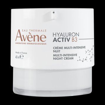 Авен Гіалурон Актив В3 Крем нічний мульти-інтенсивний Avene Hyaluron Activ B3 Cr&egrave;me multi-intensive nuit, 40 мл new 3282770153200 фото