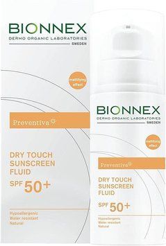 Сонцезахисний флюїд Preventiva Dry Touch Sunscreen Fluid SPF50+ Bionnex, 50 мл BN5030601 фото