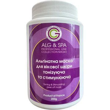 Альгінатна маска Тонізуюча та стимулююча для вікової шкіри Tonic and Stimulating Peel off Mask ALG & SPA, 500г 2730099497 фото