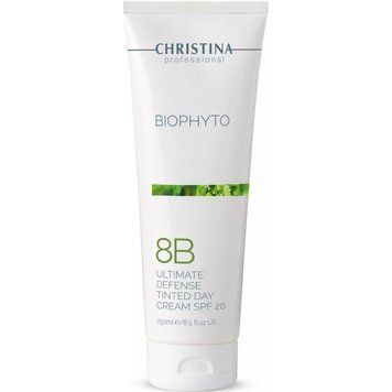 Денний крем &laquo;Абсолютний захист&raquo; SPF 20 з тоном (крок 8b) Christina Bio Phyto Ultimate 250 мл CHR588 фото