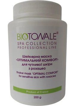 Шейкерна маска Оптимальний комфорт для чутливої шкіри з розацеа Shaker Mask Optimal Comfort Biotonale 200г 2698164880 фото