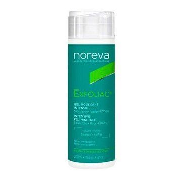 Норева Ексфоліак Інтенсивний очищуючий гель Noreva Exfoliac Intensive Foaming gel 200 мл 1351025772 фото