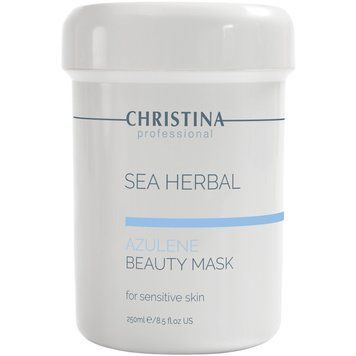 Азуленова маска краси для чутливої шкіри Christina Sea Herbal Beauty Mask Azulene 250 мл CHR059 фото