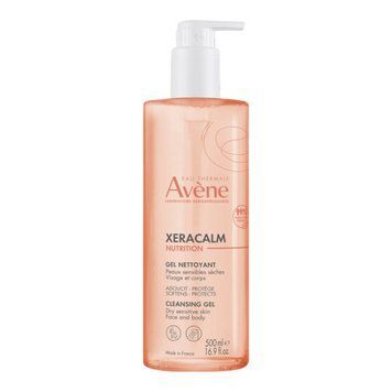 Авен Ксеракальм Гель очищающий питательный Avene Xeracalm Nutrition Gel nettoyant, 500 мл 3282770155105 фото