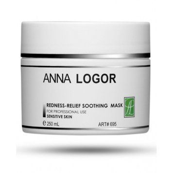 Успокаивающая маска против покраснения Anna Logor Redness-Relif Soothing Mask 250 мл 2580552358 фото