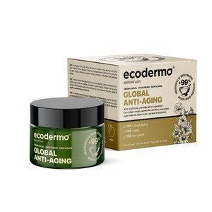 Антивозрастной крем с маслом камелии и экстрактом индийской генцианы Global Anti-aging Ecoderma, 50 мл MAPD-02218 фото