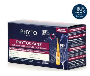 Фито Фитоциан Средство против выпадения волос у женщин Phyto Phytocyane Thinning Hair Treatement Women 3701436910143 фото