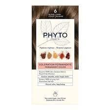 Фито Фитоколор безаммиачная крем-краска для воло Phyto PhytoColor Coloration Permanente 6 Темно-русый 112 мл 3338221002648 фото