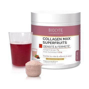 Biocyte Collagen Max Superfruits Бустер, колаген 7 г + ГК + вітаміни, 260г PEACO13.6171058 фото