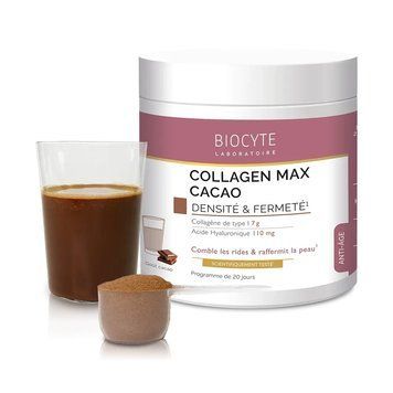 Biocyte Collagen Max Cacao Бустер, коллаген 7 г + ГК + витамины, 260г 2628190395 фото