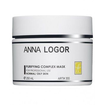 Комплексна очисна маска для комбінованої шкіри Anna Logor Purifying Complex Mask 250 мл AL355 фото