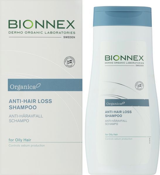 Шампунь против выпадения для жирных волос Organica Anti Hair Loss Shampoo For Oily Hair Bionnex,300мл BN5010301 фото