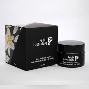 Пеларт Нічний Вибілювальний крем &laquo;BOLA DE NEVE&raquo; з феруловою кислотою Pelart Night Whitening Cream 10048FN фото