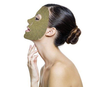 Антиоксидантна ліфтингова маска із зеленим чаєм-Leaf Mask Biotonale 1шт 2179735030 фото