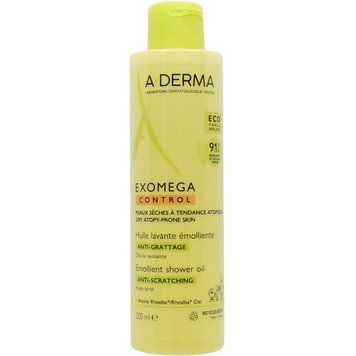 А-Дерма Экзомега Контрол Масло Очищающее A-Derma Exomega Control Huile lavante &eacute;molliente 200 мл 1351025601 фото