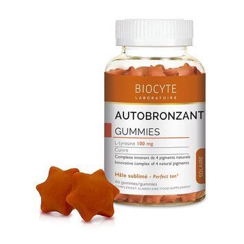 Biocyte AUTOBRONZANT GUMMIES Автозасмага без впливу сонця, 60 цукерок 2563246052 фото