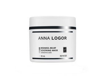 Заспокійлива маска проти почервоніння Anna Logor Redness-Relif Soothing Mask 50 мл AL695 фото